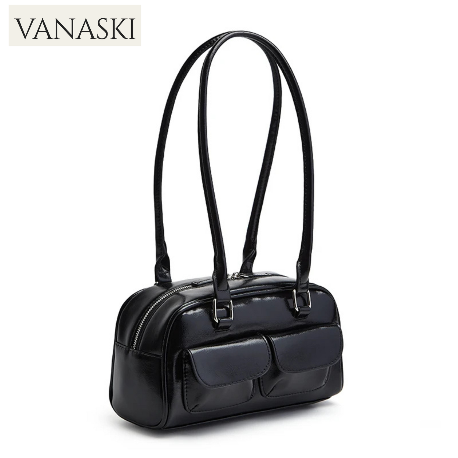 women's bag bowling bag 2024 new niche Joker Boston bag Tote bag underarm shoulder bag