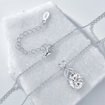 3CT Oval Cut Moissanite Pendant Necklace for Women S925 Sterling Silver Chain Certified Wedding Fine Jewelry Gift Vanaski