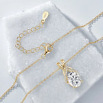 3CT Oval Cut Moissanite Pendant Necklace for Women S925 Sterling Silver Chain Certified Wedding Fine Jewelry Gift Vanaski