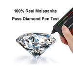 COSYA 2CT 8MM Moissanite Diamond Flower Bracelet 925 Silver Plated 18K Gold Bangle Sparkling Wedding Jewelry Gift for Women Vanaski