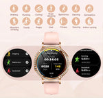 Luxury Women's Smartwatches Diamond Dial Fashion Smart Watch Heart Rate Monitor Sleep Tracking IP67 Waterproof For Android & IOS Vanaski