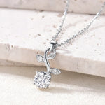 COSYA 2CT 8MM Moissanite Diamond Flower Bracelet 925 Silver Plated 18K Gold Bangle Sparkling Wedding Jewelry Gift for Women Vanaski