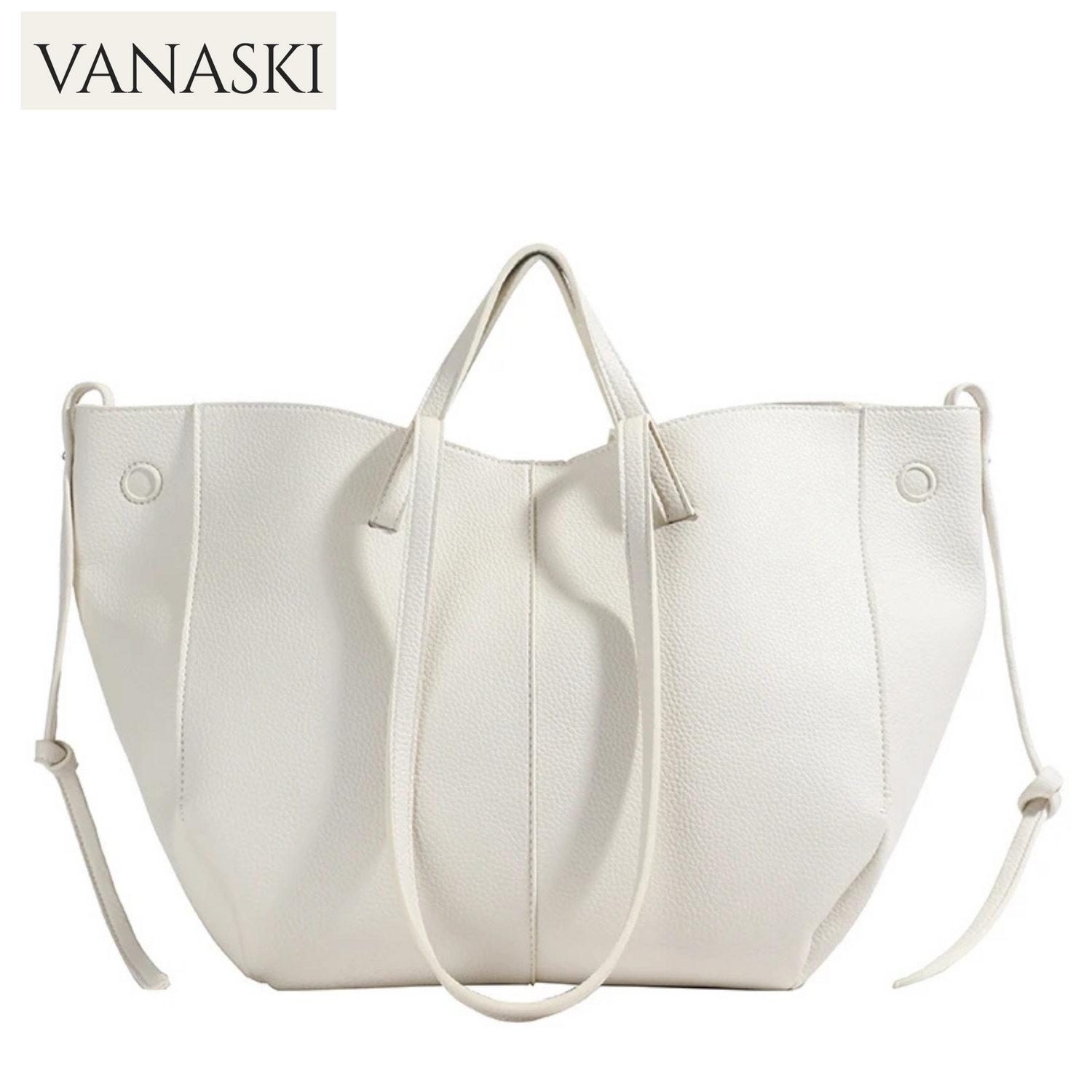 MOODS Branded Underarm Shoulder Bags For Women 2024 Latest Luxury Designer Handbags Soft PU Leather Large Capacity Shopping Tote