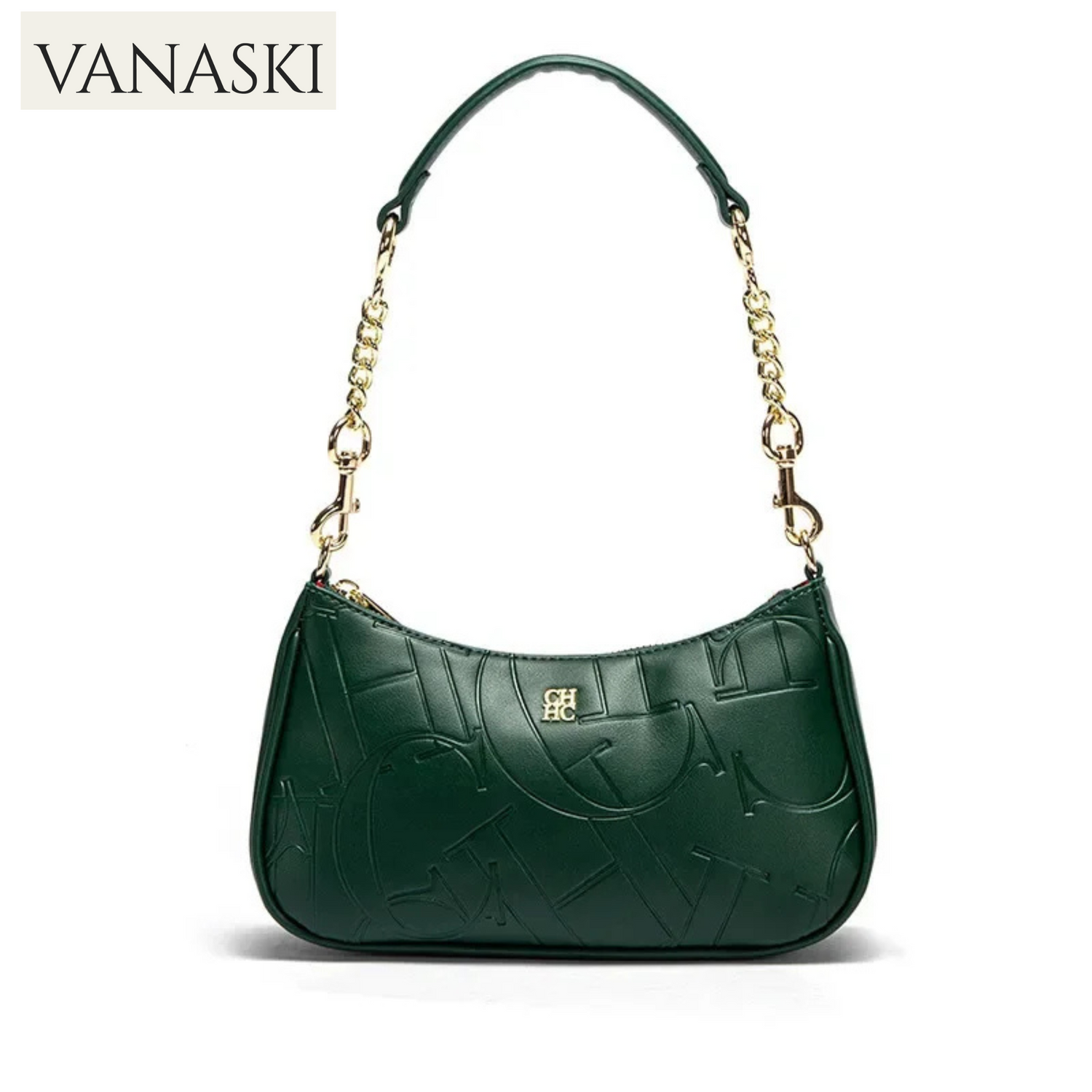 CH Ladies Handbag Business Luxury Brand Fashion Classic Retro Design Ladies New Printed Pattern High Quality Ladies Armpit Bag