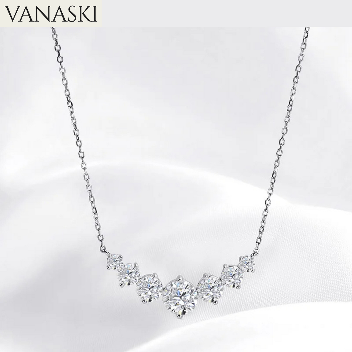 NKHOG All Moissanite Necklace Pendant For Women 925 Sterling Silver Plated 18k Gold Pass Diamond Test Wedding Fine Jewelry GRA