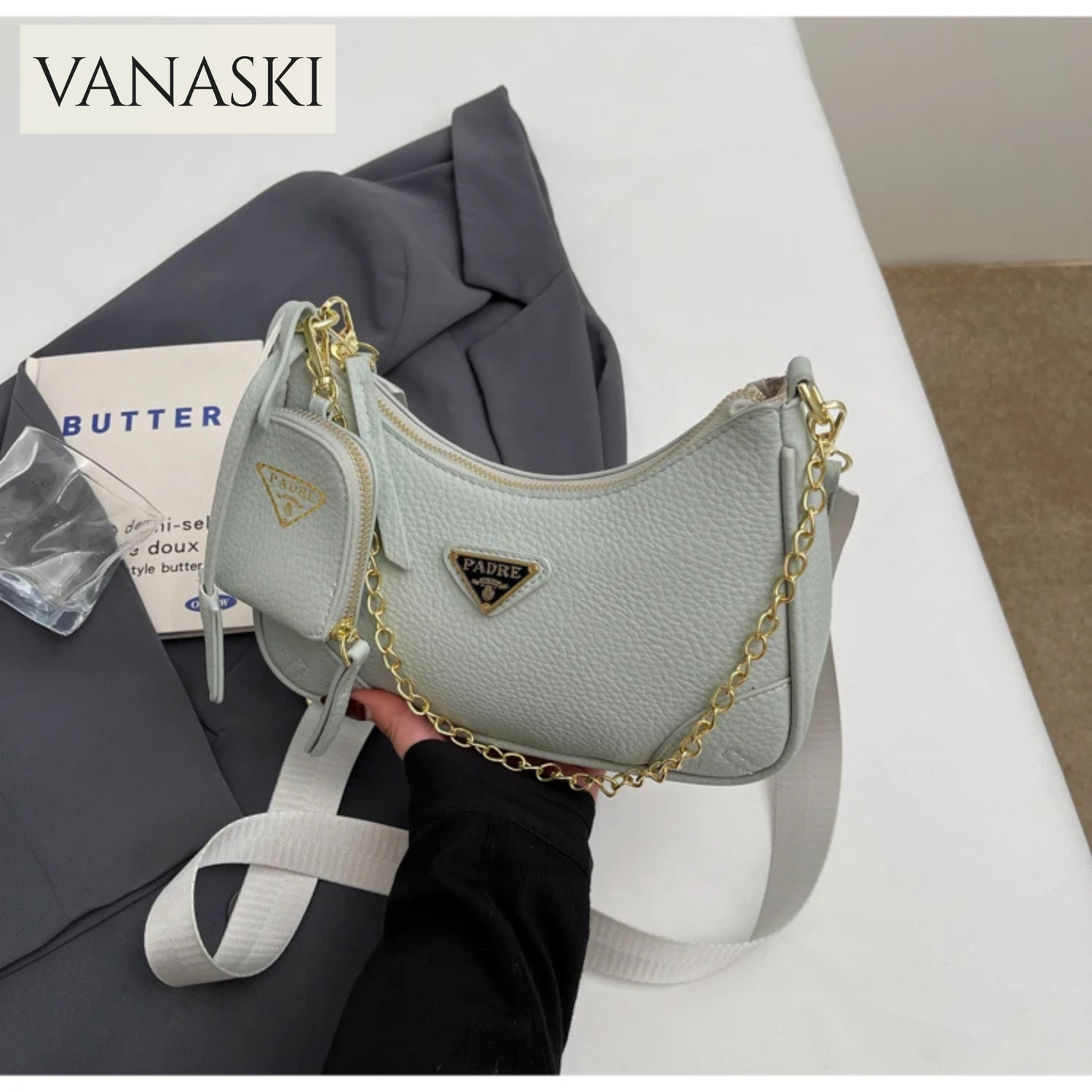 Designer-Inspired French Style High-End Ladies Bag - 2025 New Exquisite Trendy Shoulder Bag Versatile